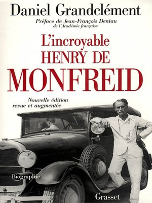 cover image of L'incroyable Henry de Monfreid